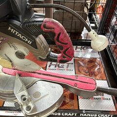 【中古】ハイコーキ HiKOKI 日立工機 C7RSHC 190mm卓上スライド丸のこ ライト・レーザー付き【ハンズクラフト佐賀】の画像