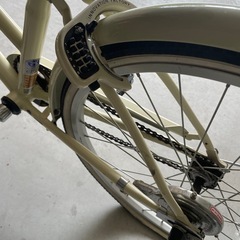 22インチ　自転車　※後タイヤパンクの画像