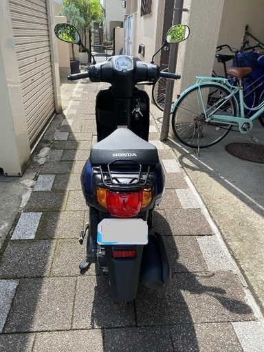 ホンダ　タクトベーシック　AF79 高年式　低走行　デニムブルー