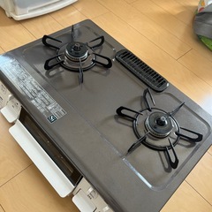 グリル付きテーブルコンロの画像