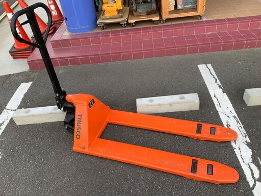【エコツール豊田インター店】TRUSCO/トラスコ 低床式ハンドパレットトラック THP-15-511[1500kg]【愛知県/豊田市/工具】