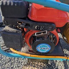 鹿児島発　丸山 自走式ガソリンエンジン整列巻き取り動噴MSL330-K　ノズル付きの画像
