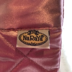 【着払いも可能】NaRaYa リボン付きブラウントートバッグの画像