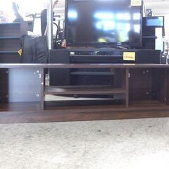 テレビ台 幅108.5cm テレビボード シンプル ブラウン 木目調 扉収納 TV台 ☆ 札幌市 北区 屯田 の画像