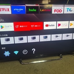 土日だけ〜特売品格安〜早い物勝ち！SONY 液晶テレビBRAVIA Android TV搭載KJ-43W870C美品の画像