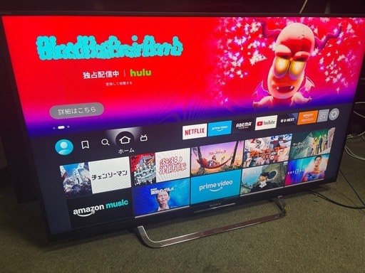 土日だけ〜特売品格安〜早い物勝ち！SONY 液晶テレビBRAVIA Android TV搭載KJ-43W870C美品