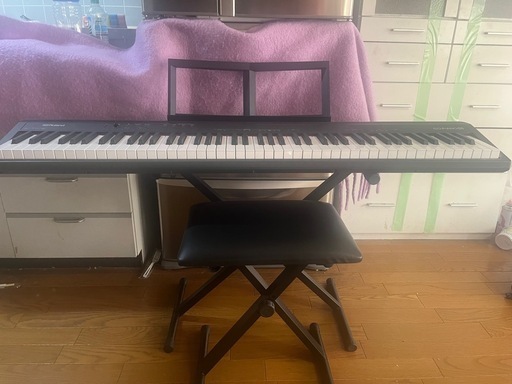 ローランド電子ピアノ　椅子　フルセット