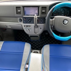 エブリイ キャンピング仕様 25年 車検9年10月 ナビ Bカメラ TV ETCの画像