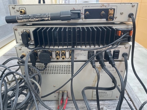 ジャンク品TechnicsSL-1301 レコードプレイヤー本体オーディオ一式