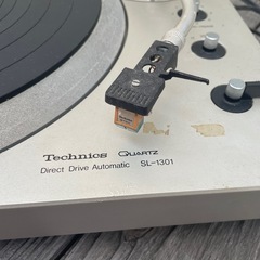 ジャンク品TechnicsSL-1301 レコードプレイヤー本体オーディオ一式の画像
