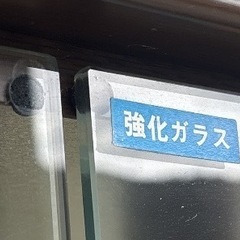 照明付き　ショーケース　ガラス棚　の画像