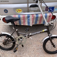 折りたたみ自転車の画像