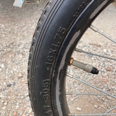 折りたたみ自転車の画像