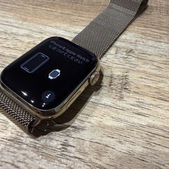 アップルウォッチシリーズ7 ゴールドステンレス45mmの画像