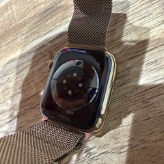 アップルウォッチシリーズ7 ゴールドステンレス45mmの画像