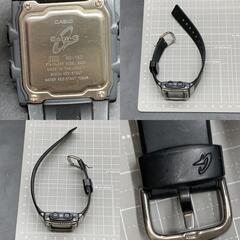 L377 可動 カシオ ベイビージー スクエア 2902 BG-180 レディース 腕時計 CASIO Baby-G　中古の画像