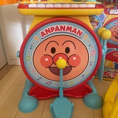 【美品】アンパンマン　ノリノリライブ　BIG電子ドラム&キーボードの画像