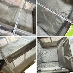 美品です！折りたたみお昼寝ベッド✨プレイヤード 2way 09月29日(月)氷見高岡射水、無料配達の画像