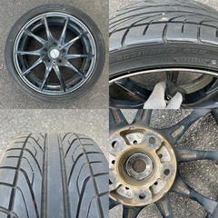 ホイールLM SPORT CROSS10　夏タイヤ付き　の画像