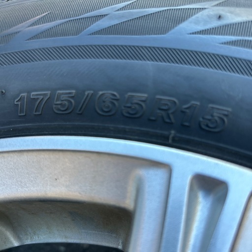 お値下げ　BS ブリザックVRX2 175/65/15 ホイル付
