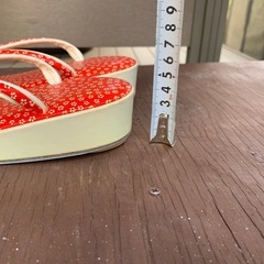 和服用の草履23cmの画像