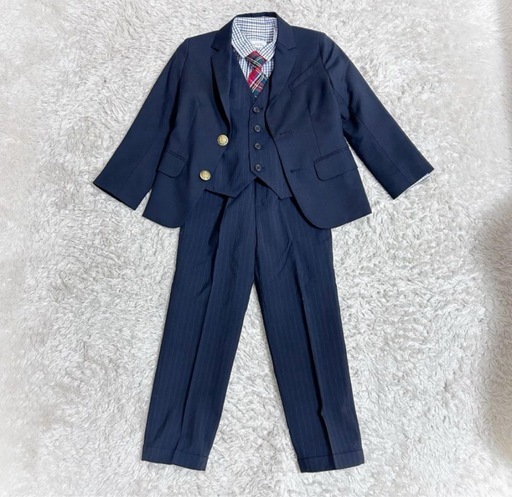 グリーンレーベルリラクシング　フォーマル　３ピース　120前後