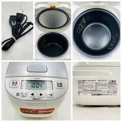 【❗️✨家電セット✨❗️】🍚象印 炊飯器 NL-BC05（2020年製）＋ 山善 電子レンジ PPRM-HF171-WH（2024年製）セット✨の画像
