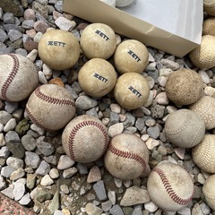 多種類野球ボール
の画像