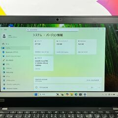 JC0991 16GB512GB i7 レノボ X13 Office2024 ノートPC 美品 大容量　高性能の画像