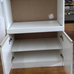 【リユ-スのサカイ広島石内店】ジモティ割！レンジ台/クリ-ニング済み/HG-7362/広島市 家具　佐伯区 家具　南区 家具　西区 家具　東区 家具　中区 家具　安佐南区 家具　安佐北区 家具　安芸区 家具　府中町 家具　海田町 家具　熊野町 家具　坂町 家具　廿日市市 家具の画像