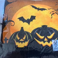 [新品] ハロウィーンパーティ　紙ナプキンの画像