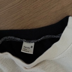 100円。男の子ロングTシャツ80cmの画像