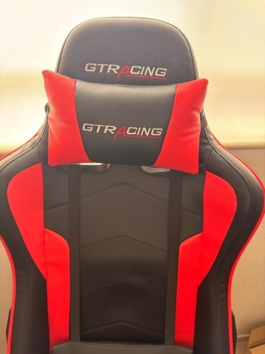 値下げ交渉◎ 
GTRACING ゲーミングチェア スピーカー付き　オットマン付き　