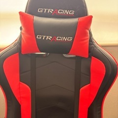 値下げ交渉◎ 
GTRACING ゲーミングチェア スピーカー付き　オットマン付き　の画像