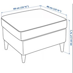 1人用ソファー　ストランドモンの画像