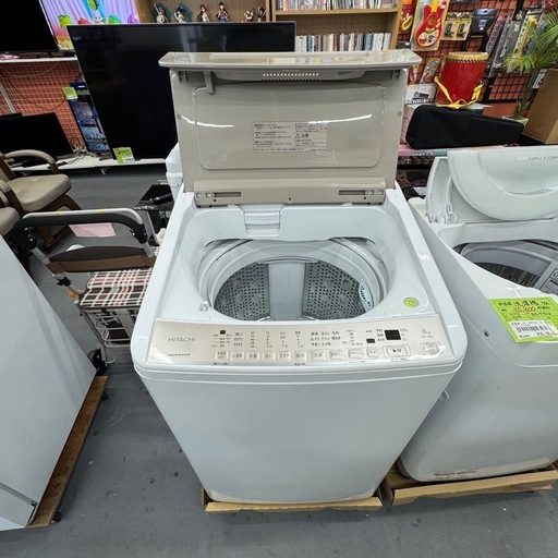 USED 洗濯機 日立 2022年 8K