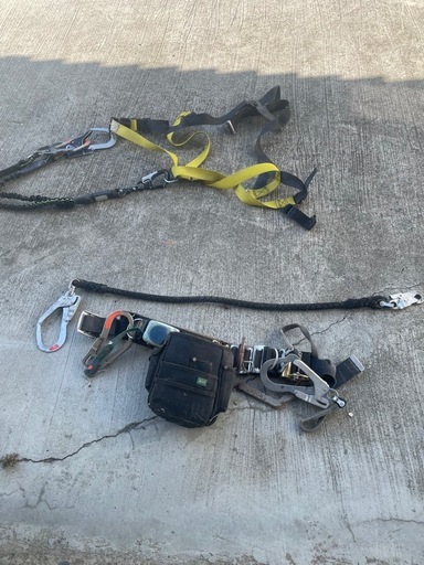 安全帯　ハーネス　グラインダー　インパクト