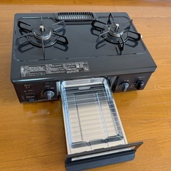 美品 パロマ ガスコンロ PA-S75B-L  LPガス用   の画像