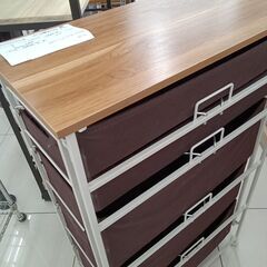 ★リユースのサカイ日立店★HJ7881  ラック ブラウン H96×D30.5×W58 クリーニング済み の画像