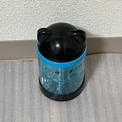 仕分け機能付き 貯金箱 黒猫の画像