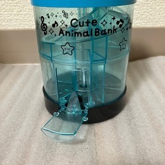 仕分け機能付き 貯金箱 黒猫の画像