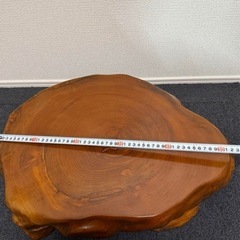花台　花瓶台　天然木　切り株　木製 自然な形状の画像