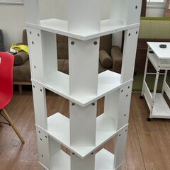 5段コーナーシェルフ 角置き収納棚 オープンラック🚚自社配送時💳代引き可🚚(現金、クレジット、スマホ決済対応)の画像