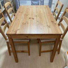 IKEA　ダイニングテーブル　セットの画像