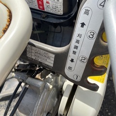  WM606D 草刈機 オーレック ロータリーモア ウイングモア 動作確認済みの画像