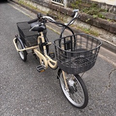 電動アシスト自転車◇三輪ワゴン◇ミムゴ◇ACTIVEPLUSの画像