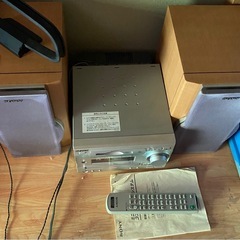 ソニーミニコンポの画像