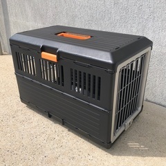 【美品】アイリスオーヤマ 折りたたみペットキャリー〈中型犬〉の画像