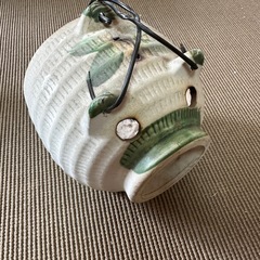 蚊取り線香ホルダー 蚊遣り豚 ブタ 昭和レトロ 陶器製　アンティークの画像