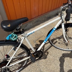 タイヤパンク　自転車の画像
